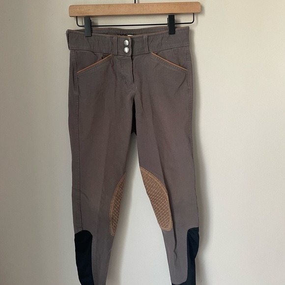 Dover Saddlery Brown Equestrian Pants - Picture 1 of 10